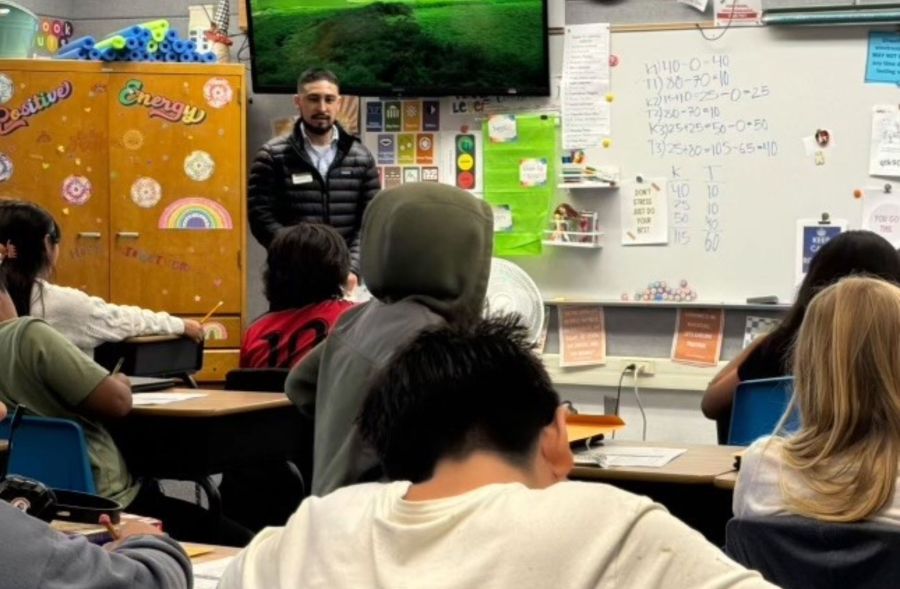 arb volunteer brandon vallin presenting for teach children to save at local schools